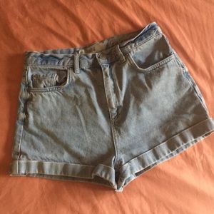 Topshop high-waisted MOM short